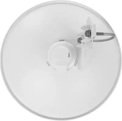 Точка доступа Ubiquiti ISP PBE-M5-400 10/100BASE-TX компл.:параболический отражатель/антенна/крепления/адаптер белый