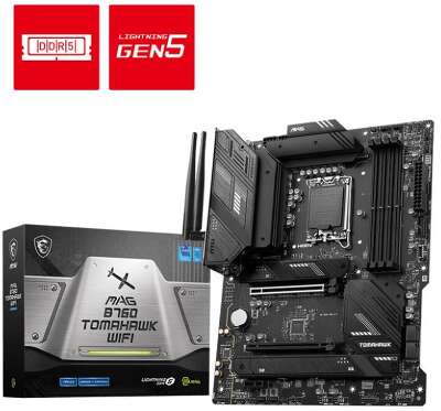 Материнская плата B760 S1700 ATX MAG B760 TOMAHAWK WIFI MSI