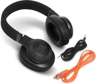 Наушники беспроводные с микрофоном JBL Synchros E55BT, Black [JBLE55BTBLK]