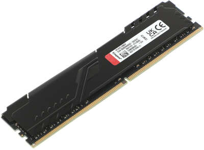 Память DDR4 8Gb 3200MHz Kingston KF432C16BB/8 Fury Beast Black RTL Gaming PC4-25600 CL16 DIMM 288-pin 1.35В single rank с радиатором Ret