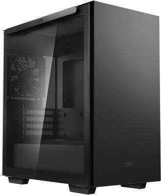 Корпус Deepcool MACUBE 110 BK R-MACUBE110-BKNGM1N-G-1 (714385) Black, mATX, CPU Height 165mm, VGA max 320mm, USB «3.0 x 2, Combo Jack x 1, int. 3.5» x 2 , 2.5» x 2, Ext. 5.25» x 0, 3.5» x 0»