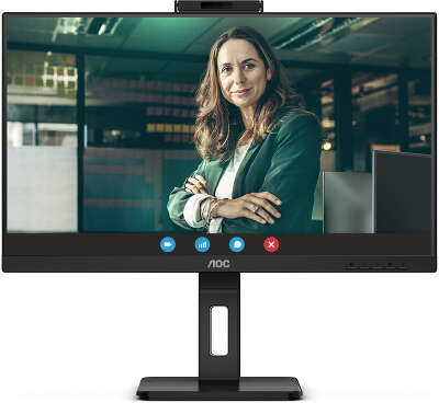 Монитор 24" AOC Pro 24P3CW IPS FHD HDMI, DP, USB Type-C USB-Hub