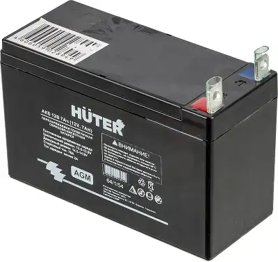 Батарея аккумуляторная Huter 64/1/54 12В 7Ач SLA
