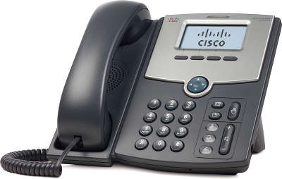 Телефон Cisco SPA502G, 1 линия, дисплей, порт для PC