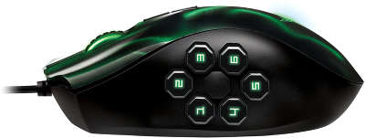 Мышь Razer Naga Hex, Green