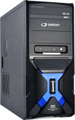 Корпус midiATX 2.03 Velton 3030 D-Blue (без б,п)