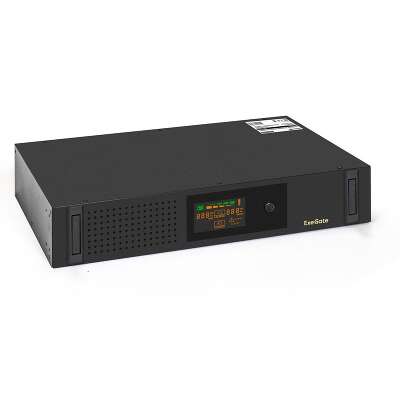 Exegate EX293850RUS ИБП ExeGate ServerRM UNL-1000.LCD.AVR.2SH.3C13.USB.2U <1000VA/650W, Color LCD, AVR, 2*Schuko+3*C13, USB, 2U, установка в стойку, Black>