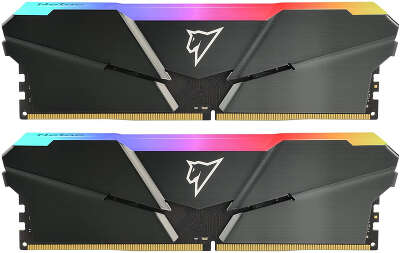 Набор памяти DDR4 DIMM 2x16Gb DDR3200 Netac Shadow RGB (NTSRD4P32DP-32E)