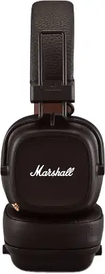 Гарнитура накладные Marshall Major IV коричневый беспроводные bluetooth оголовье (MAJOR IV BROWN)