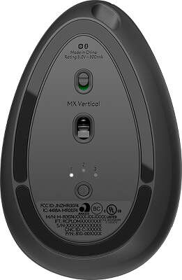 Мышь беспроводная Logitech MX Vertical Mouse Graphite (910-005448)