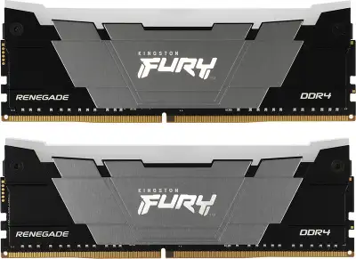 Память DDR4 2x8GB 4266MHz Kingston KF442C19RB2AK2/16 Fury Renegade RGB RTL Gaming PC4-34100 CL19 DIMM 288-pin 1.4В kit single rank с радиатором Ret