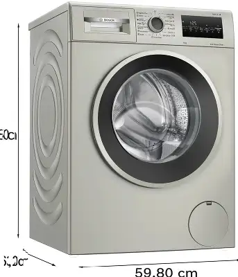 Стиральная машина Bosch Serie 4 WAN2821XME пан.англ. класс: A загр.фронтальная макс.:8кг серебристый