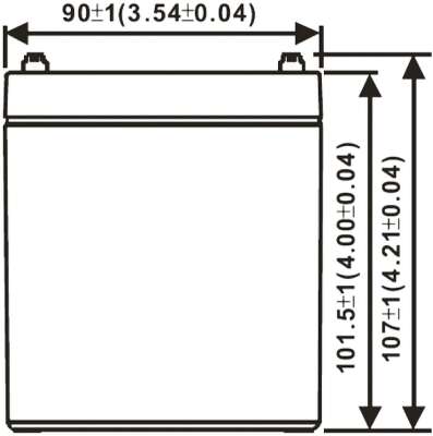 Аккумулятор WBR HRL1225W