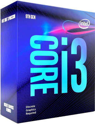 Процессор Intel Core i3 9100 (3.6GHz) LGA1151v2 BOX Coffee lake Refresh