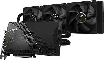 Видеокарта GIGABYTE NVIDIA nVidia GeForce RTX 4090 AORUS XTREME WATERFORCE 24Gb DDR6X PCI-E HDMI, 3DP