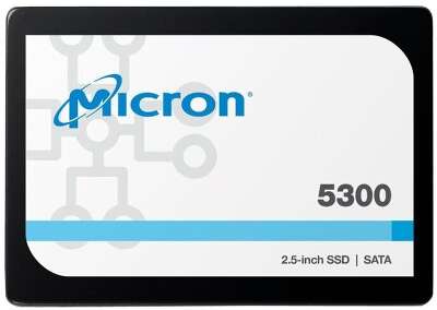 Твердотельный накопитель SATA3 960Gb [MTFDDAK960TDS-1AW1ZABYY] (SSD) Micron 5300 PRO