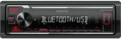 Автомагнитола Kenwood KMM-BT209 1DIN 4x50Вт v4.2 USB 2.0 AUX 1 RDS