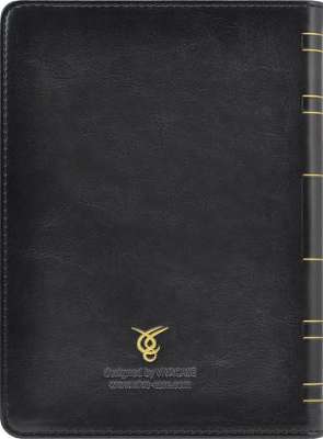 Чехол-обложка VIVACASE Book универсальный для устройств 6", чёрный [VUC-CBK01-bl]