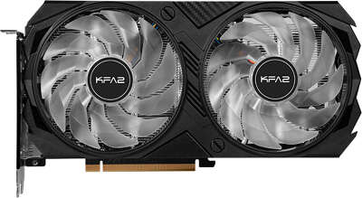Видеокарта KFA2 GeForce RTX 4060 X Black 8Gb DDR6 [46NSL8MD8MEK]