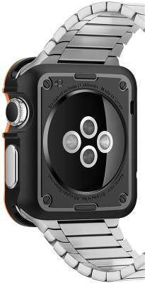 Чехол Spigen Tough Armor для Apple Watch 42 мм, оранжевый [SGP11503]