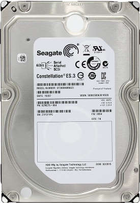 Жесткий диск 2Tb Seagate ST2000NM0023 SAS Constellation ES.3 <7200rpm, 128Mb>