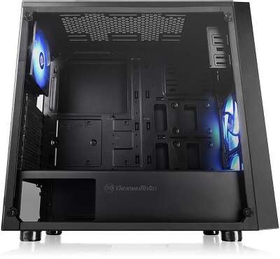 Корпус Thermaltake Versa J22 TG RGB, черный, ATX, Без БП (CA-1L5-00M1WN-01)