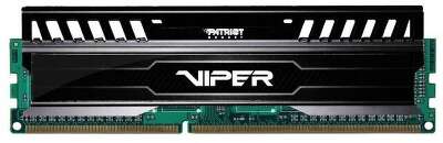 Память DDR3 8Gb 1600MHz Patriot PV38G160C0 Viper 3 RTL PC3-12800 CL10 DIMM 240-pin 1.5В с радиатором Ret