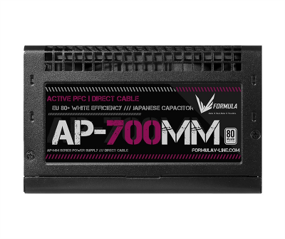 Блок питания Formula V Line AP-700MM, 700W, APFC, 80+, 12cm Fan