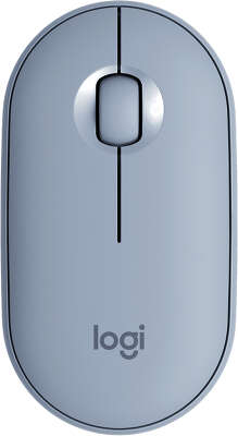 Мышь беспроводная Logitech Wireless Mouse M350 Blue Gray 2.4GHZ/BT (910-005719)