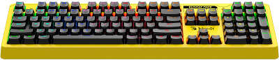Клавиатура A4Tech Bloody B810RC Punk механическая желтый/черный USB for gamer LED
