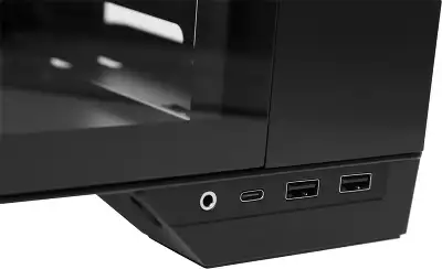 Корпус Lian-Li O11 Vision черный без БП ATX 8x120mm 5x140mm 2xUSB3.0 audio bott PSU