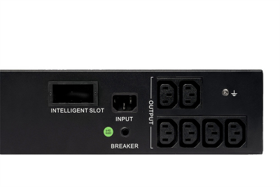 Источник бесперебойного питания Systeme Electric Smart-Save SMT, 1000VA/720W, RM 2U, Line-Interactive, LCD, Out: 230V 6xC13, SNMP Intelligent Slot, USB, RS-232