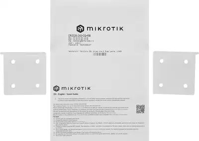 Коммутатор MikroTik CRS326-24S+2Q+RM (L3) 1x100Мбит/с 24SFP+ 2xQSFP+ управляемый