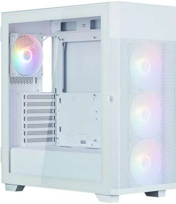 Корпус MidiTower Zalman S5 Neo white (ATX, без БП, FRGB, 3xUSB Type-A) (Zalman S5 Neo White)