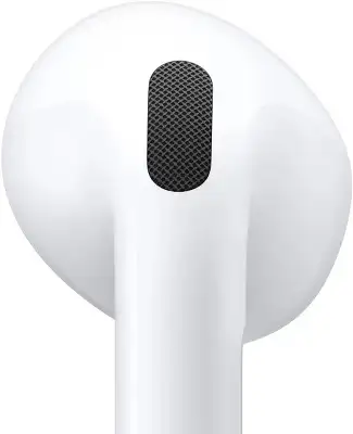 Гарнитура вкладыши Apple AirPods 4 ANC A3055,A3056,A3059 белый беспроводные bluetooth в ушной раковине (MXP93ZE/A)