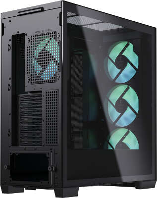 Корпус Aerocool APNX Creator C1 C1-BK-v1 черный без БП ATX 7x120mm 5x140mm 2xUSB3.0 audio bott PSU
