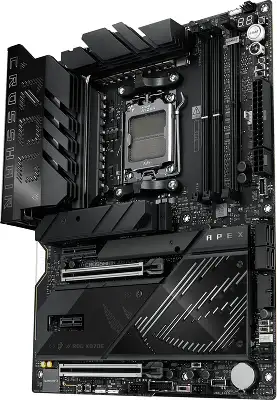 Материнская плата ASUS ROG CROSSHAIR X870E APEX, AM5, X870E, 4*DDR5, 4*SATA, 5*M.2, 8*USB 3.2, 2*Type-C, 2*USB4, 6*PCIx16, 1xPCIe 4, 1xPCIe, ATX; 90MB1KR0-M0EAY0