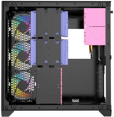 Корпус PowerCase CVBA-L4, черный, ATX, Без БП (CVBA-L4)