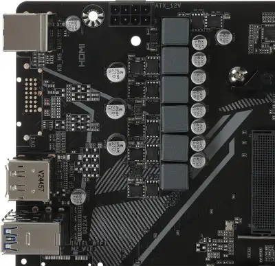 Материнская плата Gigabyte B550M K Soc-AM4 AMD B550 4xDDR4 mATX AC`97 8ch(7.1) GbLAN RAID+HDMI+DP