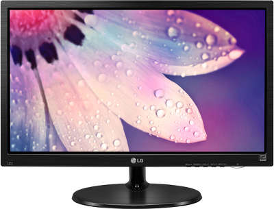 Монитор 24" LG 24M38D-B DVI черный