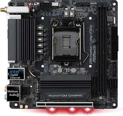 Материнская плата mini-ITX LGA1151 ASRock Z390 Phantom Gaming-ITX/ac