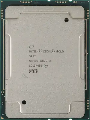 Процессор Intel Xeon Gold 5222 16.5Mb 3.8Ghz (CD8069504193501)