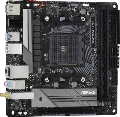 Материнская плата mini-ITX LGAAM4 ASRock A520M-ITX/AC