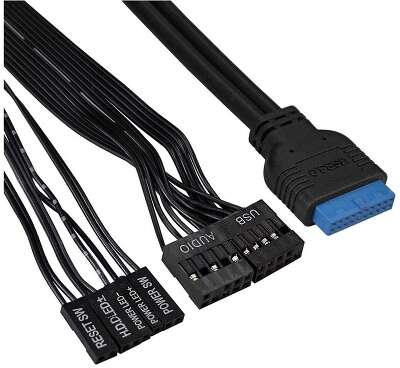 Корпус MIDITOWER ATX W/PSU USB+2xUSB3.0 аудио черный XP-333U EX283075RUS EXEGATE