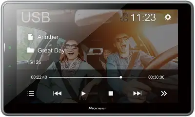 Автомагнитола Pioneer DMH-AF555BT 2DIN 4x50Вт AUX 9" 3