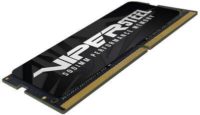 Память DDR4 8Gb 2666MHz Patriot PVS48G266C8S Viper Steel RTL PC4-21300 CL18 SO-DIMM 260-pin 1.2В single rank Ret