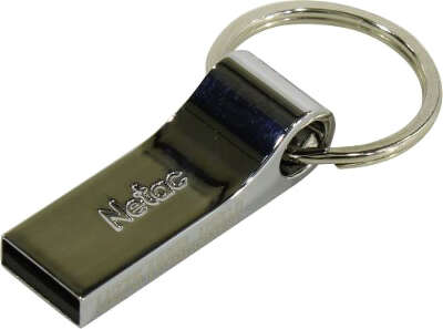 Модуль памяти USB2.0 Netac U275 64 Гб серебристый [NT03U275N-064G-20SL]