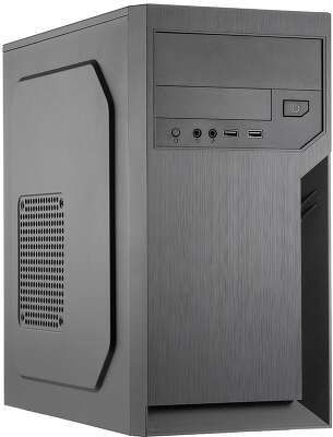 Корпус Foxline FL-702, черный, mATX, 500W (FL-702-FZ500R)