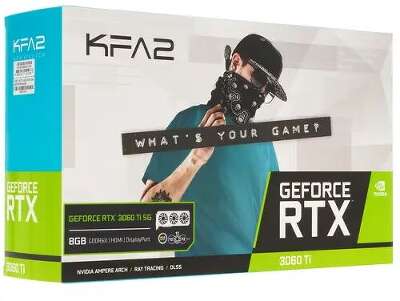 Видеокарта KFA2 NVIDIA nVidia GeForce RTX 3060Ti SG 8Gb DDR6X PCI-E HDMI, 3DP