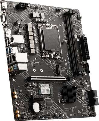 Материнская плата mATX LGA1700 MSI PRO H610M-G WIFI DDR4